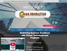 Tablet Screenshot of marketing-sales-seo-consulting.com